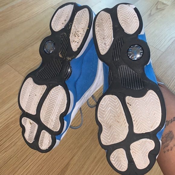 Air Jordan Retro 13 GS “Italy Blue” used - Picture 9 of 9